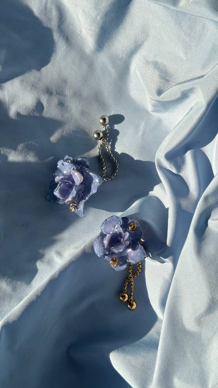 BLUE HYDRANGEA RING