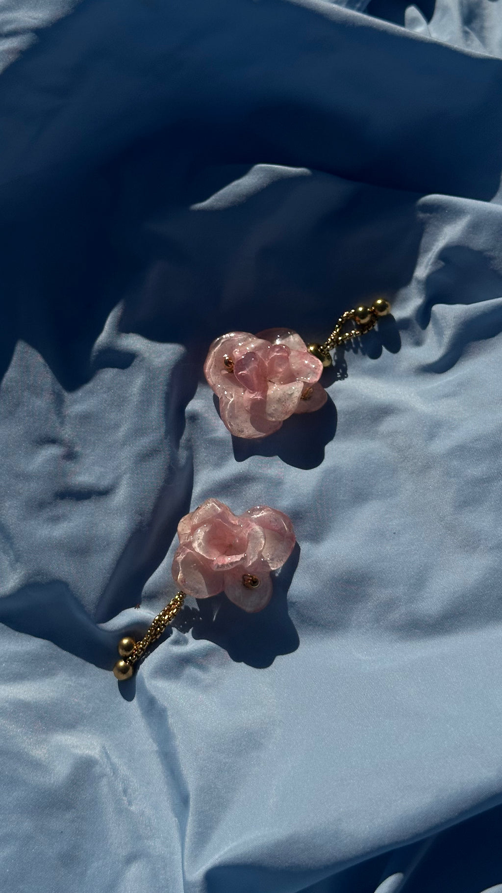 PINK HYDRANGEA RING GOLD